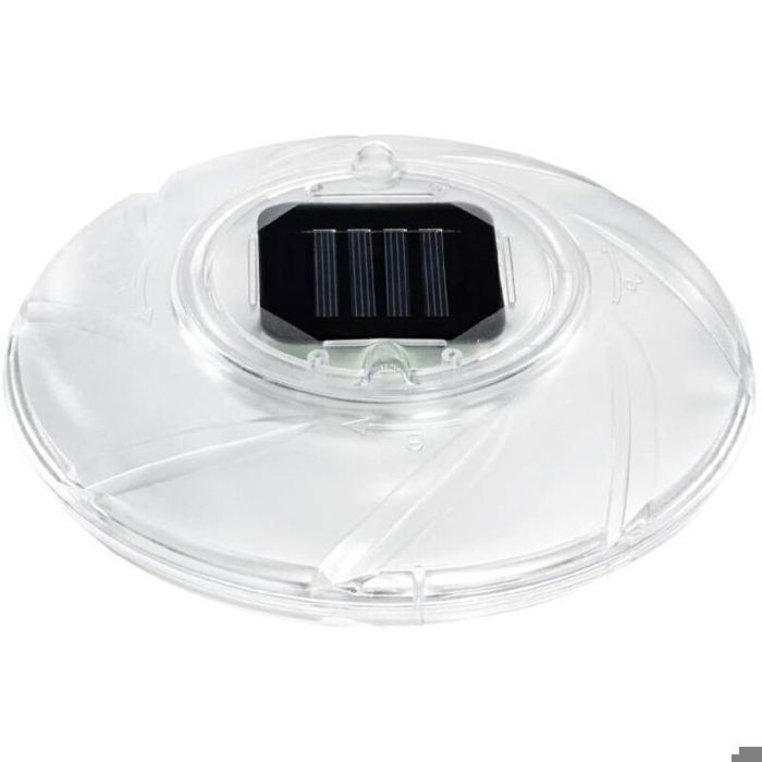 Lampe solaire flottante pour piscine panneau solaire intégré pour recharge