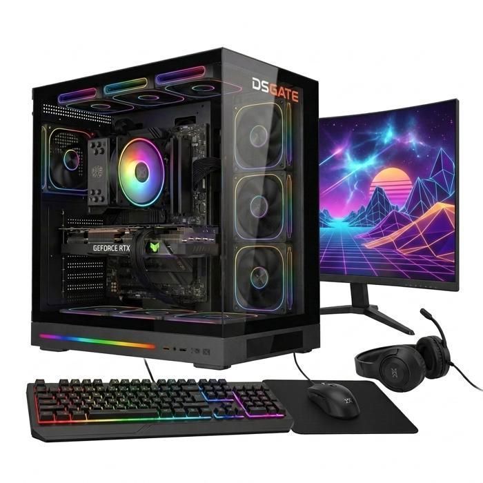 Dsgate PC Gamer - Pack IV - Ryzen 7 7700X - RX 9070 XT - SSD