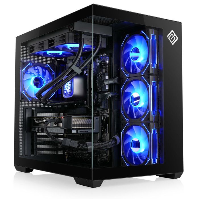 Csl-computer Pc Gaming M13590h - Amd Ryzen 7 - Nvidia Rtx5070 - 32 Go Ddr5 Ram - M.2 Ssd 1000 Go - Windows 11 Famille - vue 2