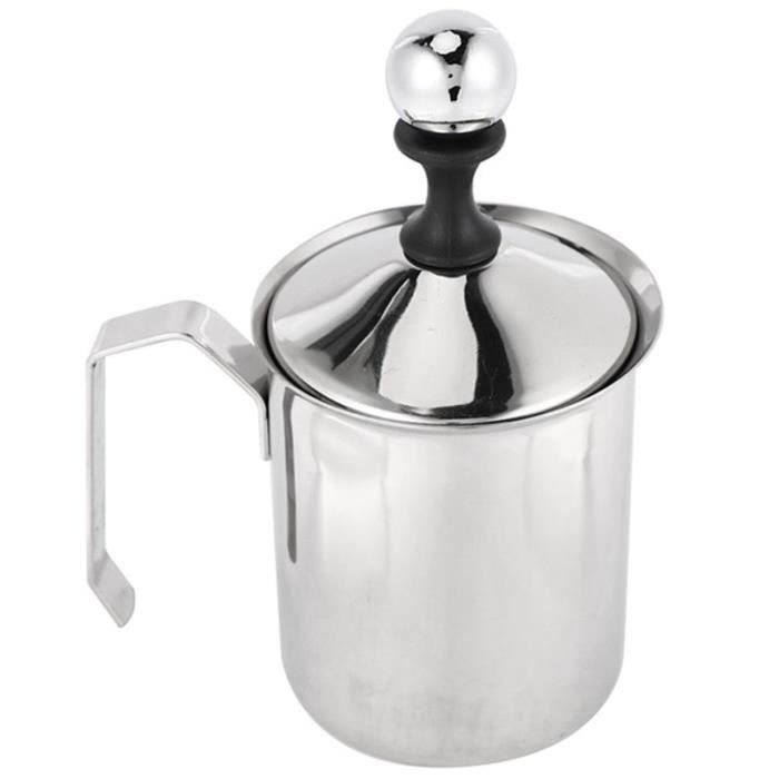 BIALETTI Pichet à lait en acier inoxydable 30 cl pot a lait BIALETTI Pichet à lait en acier inoxydable 30 cl pot a lait