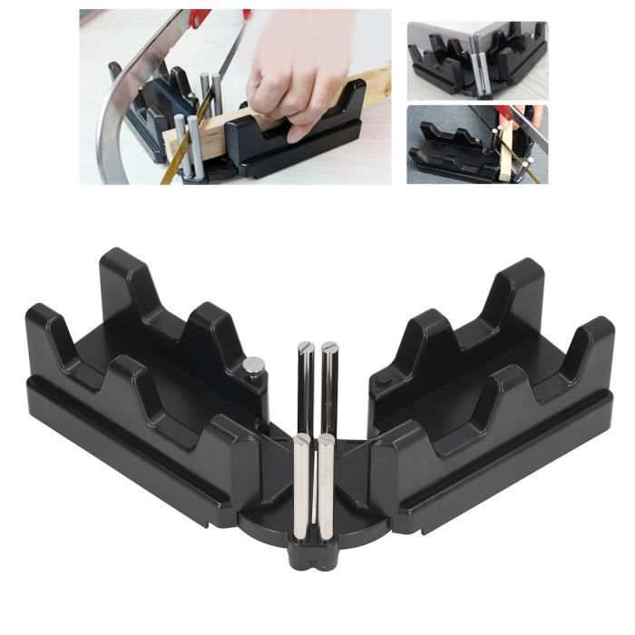 FLEXMAN Outil De Coupe Mesure D'Onglet 2 En 1, Boite A Onglet