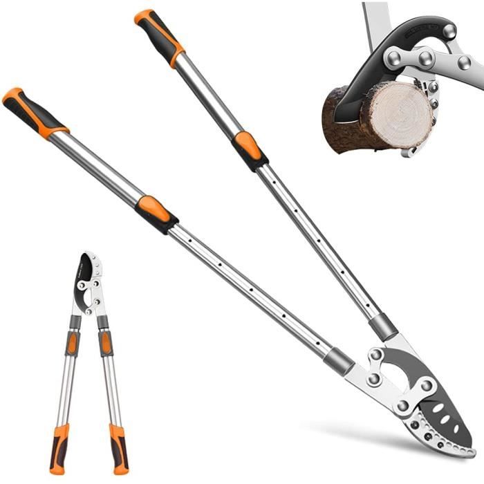 Coupe-branche Télescopique - Lame SK5 Acier Carbone Dentelée - Marque 4BAOHUI - Neuf