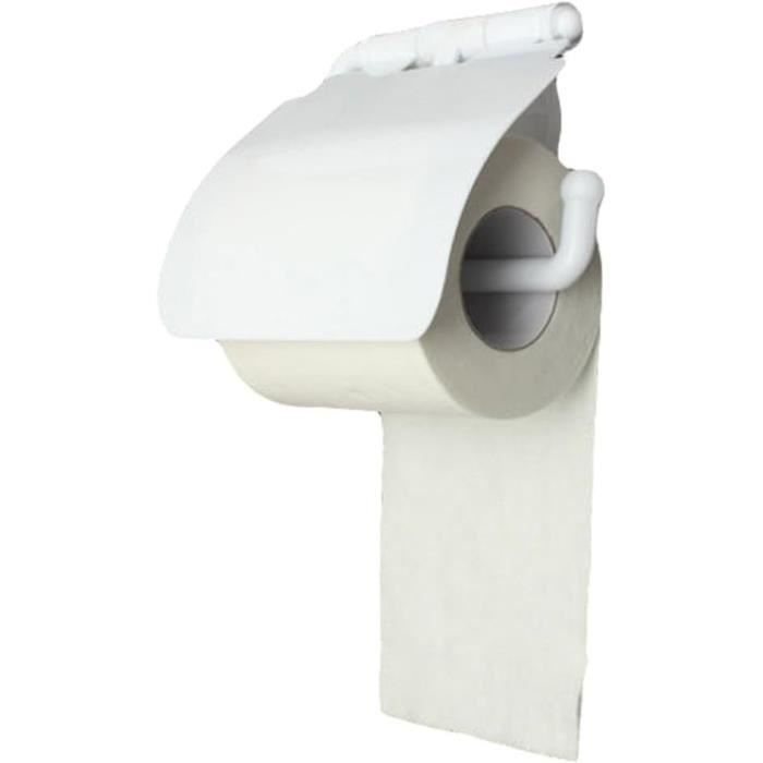 Support Mural Ventouse Pour Papier Toilette - Adhésif Puissant Et étanche - Installation Sans Perçage - Pour Salle De Bain, Cuisine
