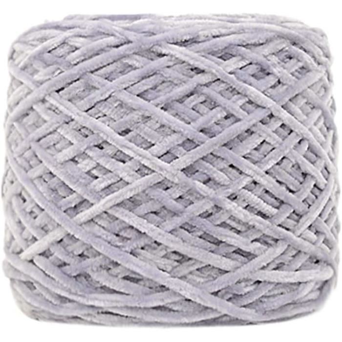 Laine Chenille Super Douce Coopay - Lot De 4 Pelotes Pour Tricot Et Crochet, 50g Par Pelote