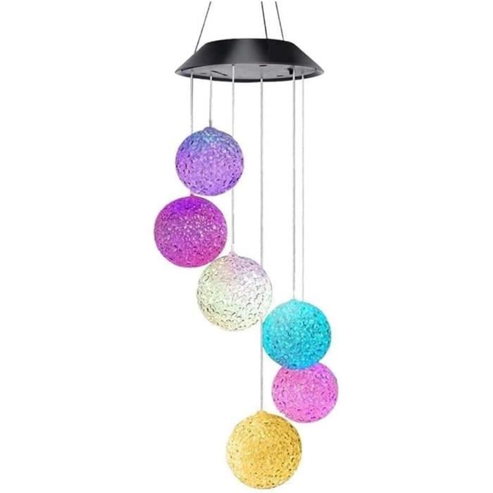 Boule lumineuse sans fil flottante LED multicolore dimmable BOBBY 60cm