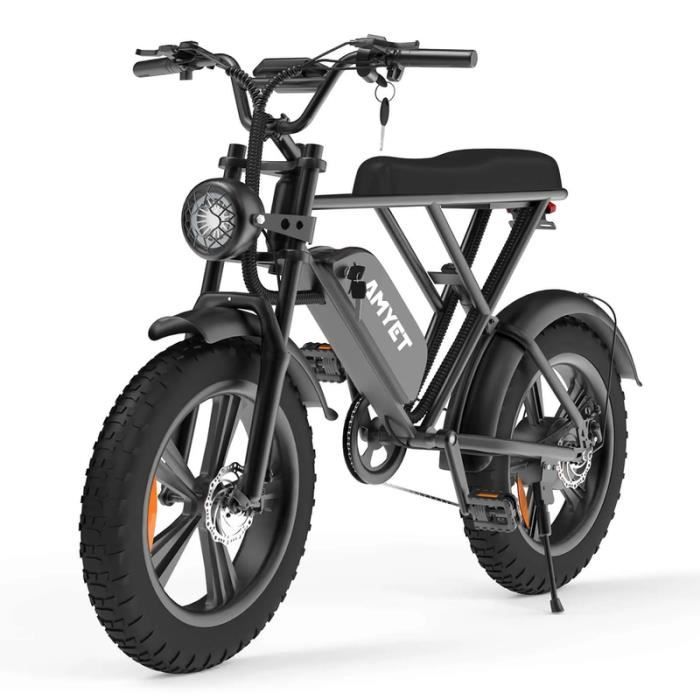 VTT Électriques Tout-Suspendu AMYET G60 Vélo Électrique 20\