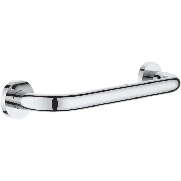 Barre D'Appui Salle De Bain GROHE Start Cube - 504mm Chromé - Fixations Cachées