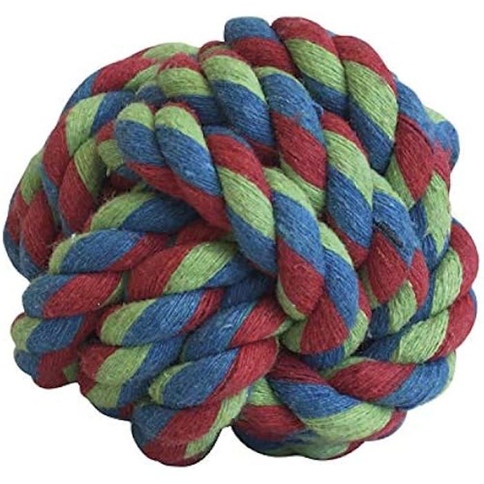 Comparer les prix de chien balle corde GLORIA - Taille 7-8 cm - Soins de la santé dentaire de votre chien - résistant à-Ball - Très durable - Chien