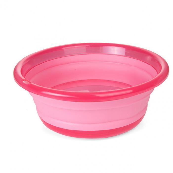 Version Rose M Baignoire Bebe Pliable Pour Enfants Petit Bain Lavabo Portable Ne Infantile Visage Pied Bassin De Lavage Voyage Achat Vente Pataugeoire Cdiscount