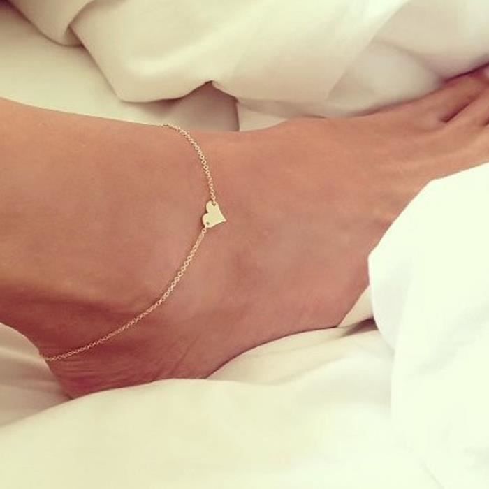 Or Bracelets de Cheville,16 PCS Cha/îne /à La Cheville R/églable Boho Pendentif Cha/îne en Couches de Plage Bracelets de Cheville pour Femme Filles Pieds Ruban de Pied