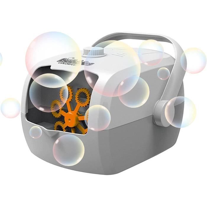 Machine à Bulles Portative Avec Lumières - Automatique, Pour Enfants, Idéale Pour Fêtes Et Extérieur
