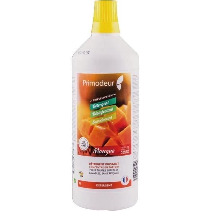 Détergent désinfectant surodorant 3D - mangue - 1 L