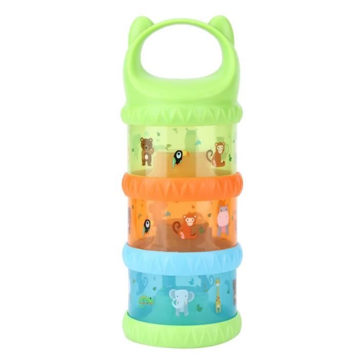 3-Couches Bébé Lait Poudre Distributeur nourriture cuillère Boîte de rangement récipient