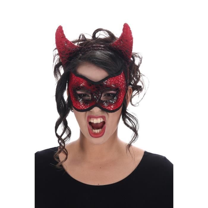 Pinces à Cheveux Corne De Diable Noires - Accessoire Cosplay Halloween - Résine - Pour Déguisement Et Fête - 5