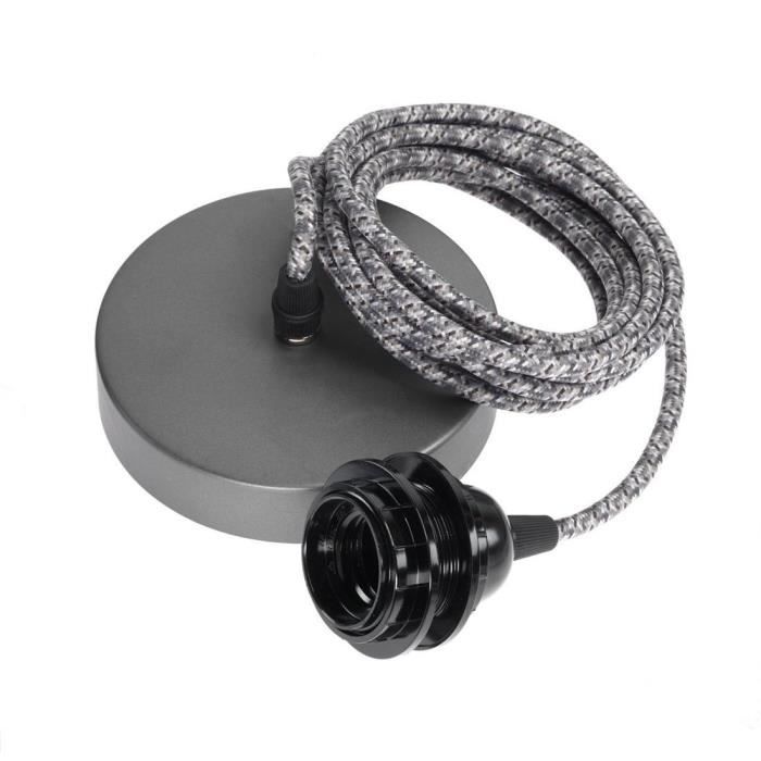 style industriel vintage pour câble de tissu Acier brut crochet plafond rose style industriel vintage pour câble de tissu Acier brut crochet plafond rose