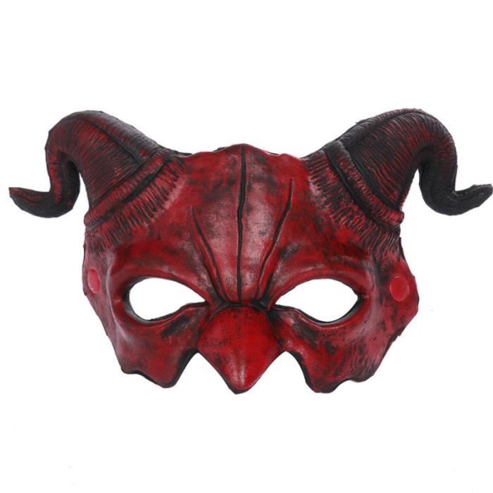Halloween Devil Visage Complet démoniaque Bal Masqué Costume Party mascarade masque 