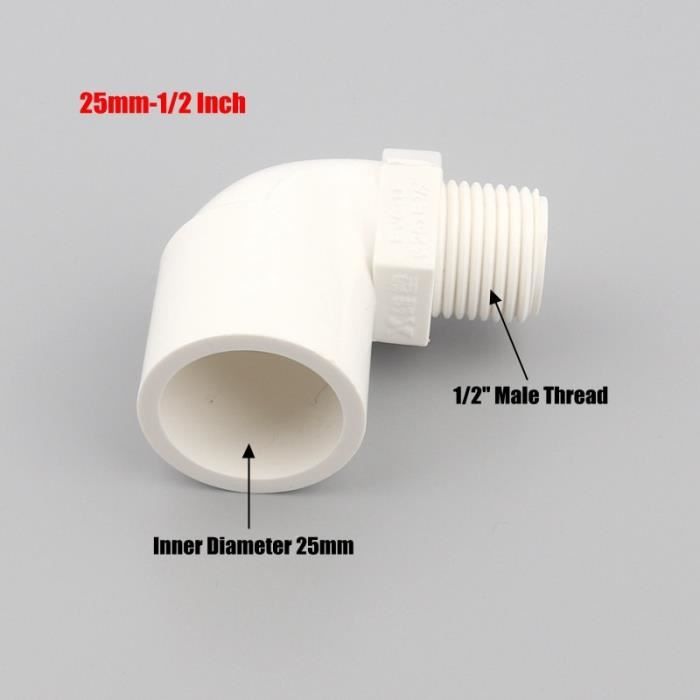 10 Raccords Coudés Filetés 1" Pex X 1" M - Marque XFITTING, Pour Installations Plomberie