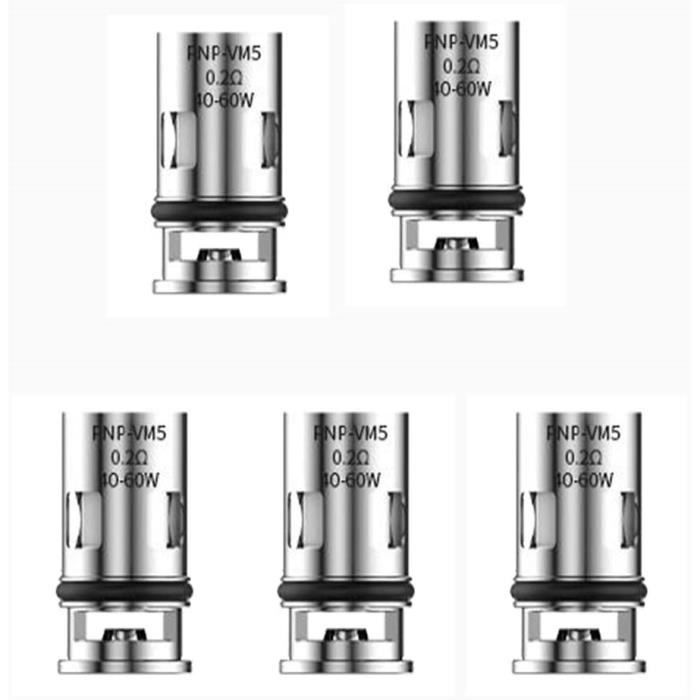 Voopoo Pnp VM5 Mesh Coil 0.2ohmEcigarette Coil Head for Drag X-Drag S Pod  Vape Kit (5 Pcs) 247