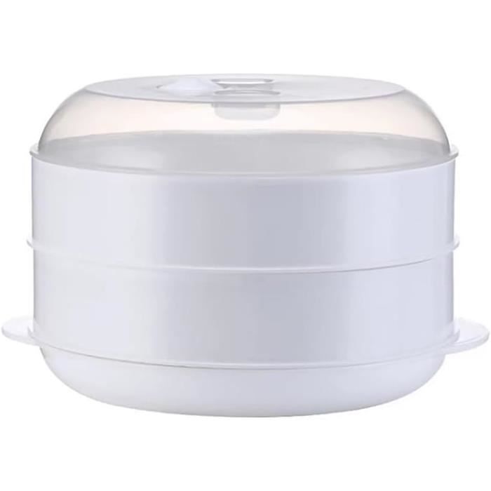 Cuiseur à Riz Vapeur En Silicone Pour Micro-ondes, 0.5L Ou 2L, Sans BPA, Lavable Au Lave-vaisselle - Pratique Et Rapide - 9
