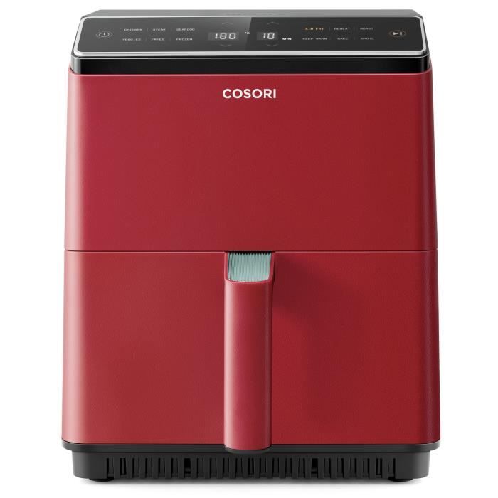 COSORI Friteuse sans huile Dual Blaze Rouge 64 litres