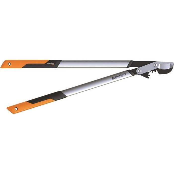 FISKARS Coupe-branches Powergear X™ L à crémaillère et à lame franche 80cm Ø 55mm