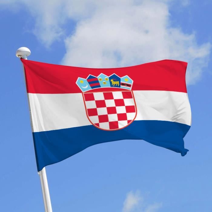 Drapeau Croatie Croate 145 Cm X 90 Cm Cdiscount Maison Drapeau Croatie Croate 145 Cm X 90 Cm Cdiscount Maison