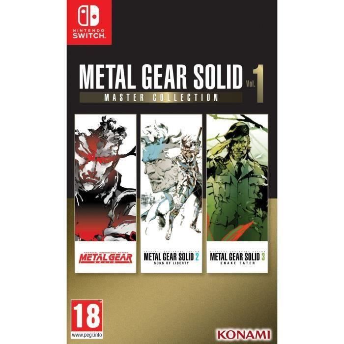 Jeu vidéo - Konami - Metal Gear Solid Master Collection Vol.1 - Action - Nintendo Switch - Cartouche Jeu vidéo - Konami - Metal Gear Solid Master Collection Vol.1 - Action - Nintendo Switch - Cartouche
