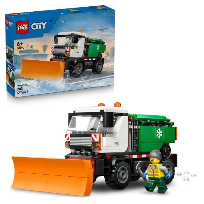 LEGO City La déneigeuse 60490 - vue 9