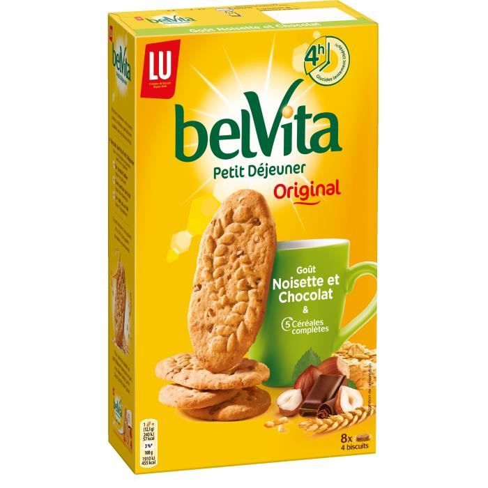 Biscuit Petit Dejeuner Chocolat Noisette 400g Belvita Cdiscount Au Quotidien