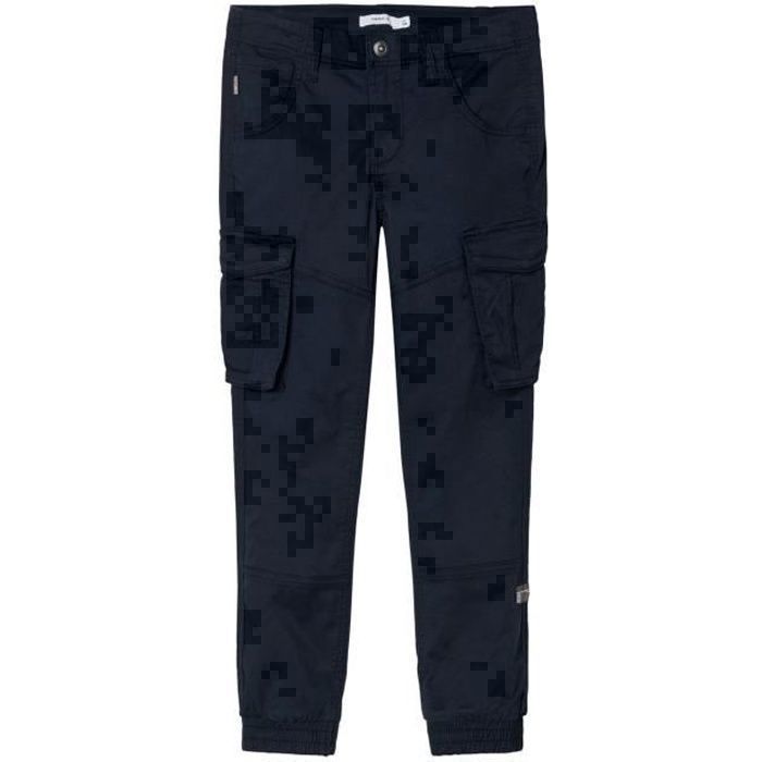 Pantalon Cargo Garçon Seventy Seven Gris Taille 5 - 100% Coton - Très Bon état