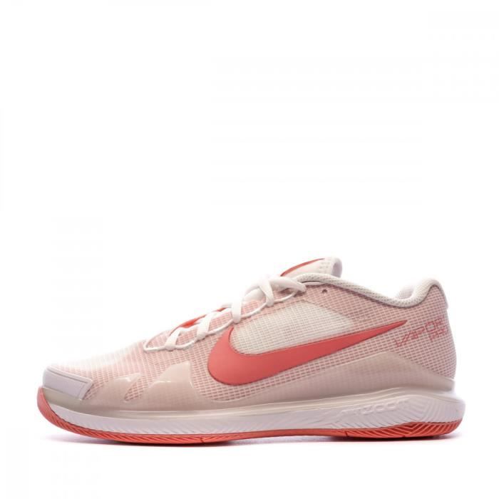 Chaussures de tennis Blanc Rose Femme Nike Zoom Vapor Pro Hc Pink