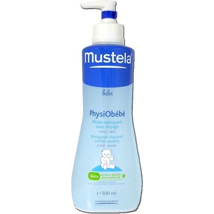 Physio Bebe Mustela Nettoyant Sans Rincage 3x500ml Cdiscount Au Quotidien