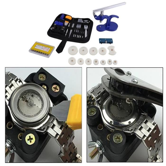 2 Pinces à épiler Pour Mains De Montres - Acier Inoxydable - Outil Réparation Horlogerie - 12 Cm