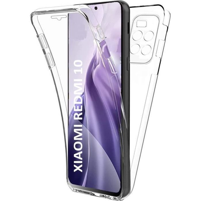 Coque et étui téléphone mobile Phonillico Coque pour Xiaomi Redmi Note 12  4G - Antichoc Protection TPU Souple Transparent®