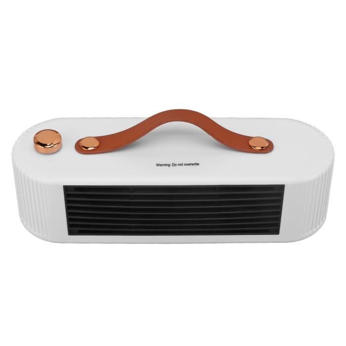 Chauffage soufflant de table avec modes de ventilation, radiateur électrique 500 W Chauffage soufflant de table avec modes de ventilation, radiateur électrique 500 W