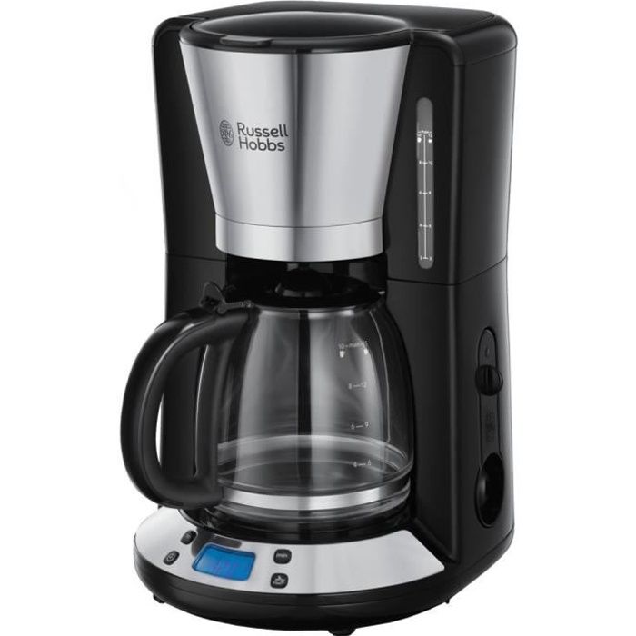 Cafetière filtre programmable Russell Hobbs Victory 24030-56 - 15 tasses - 1100W - Technologie Whirl