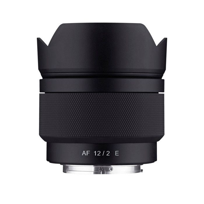 Objectif autofocus ultra grand angle SAMYANG AF 12mm f/2 pour hybride Sony APS-C - Garanti 2 ans