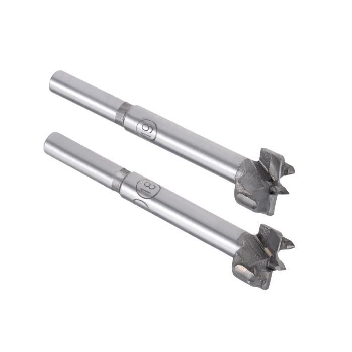 MIXPOWER Lot De 12 Forets Forstner 10-40mm Avec Adaptateur Et Barre D'Extension