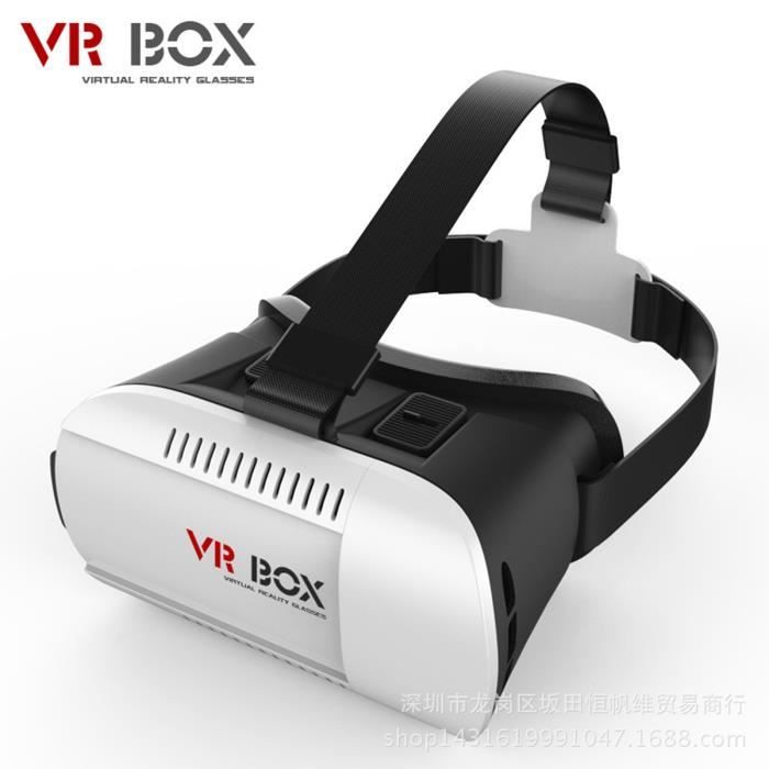 VR Box Lunettes Réalité Virtuelle Casque VR 3D pour jeux et films Smartphones Fiche Technique et