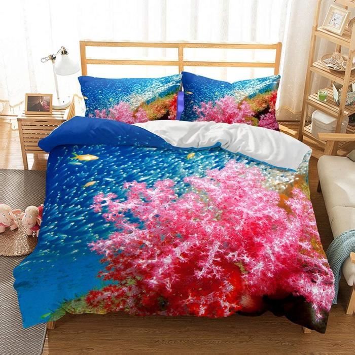 Parure de lit mer - Achat / Vente pas cher