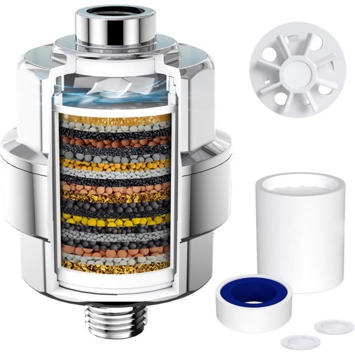 Rainsworth 20 Étapes Filtre Douche avec Pales de Ventilateur, Filtre — free download