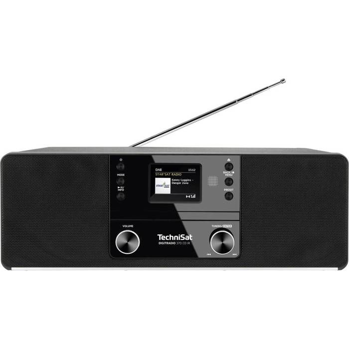 TechniSat DIGITRADIO 370 CD IR Radio de table DAB+ DAB FM Internet WiFi Bluetooth CD USB radio internet avec tél