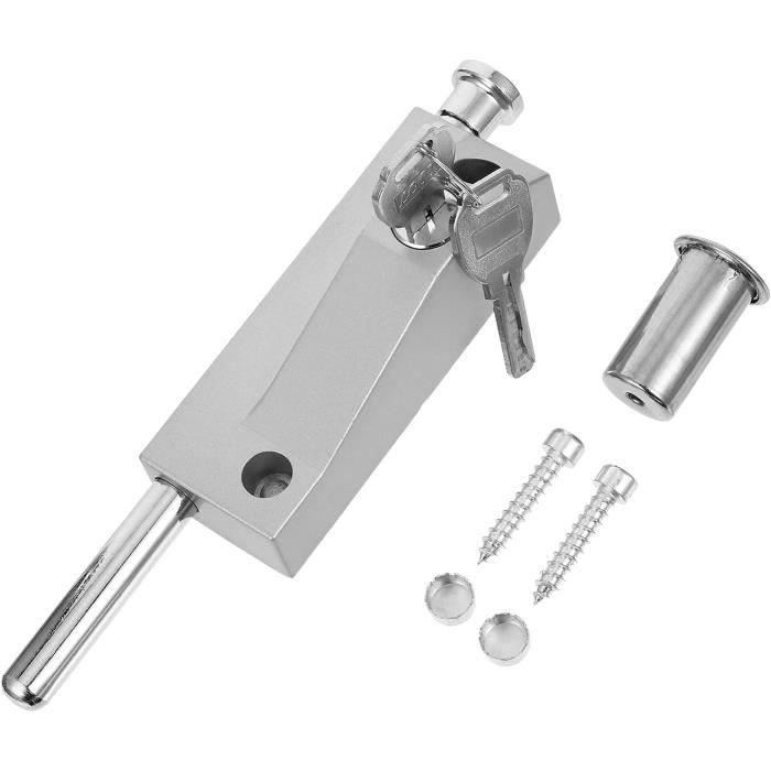 4 Loquets Verrous Coulissants En Inox Avec Ressort