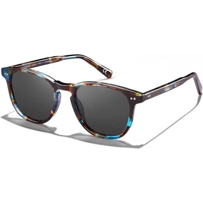 Lunettes De Soleil Exit - Modèle Papillon Polarisé - UV400 - Fabrication Italie - Pour Femme