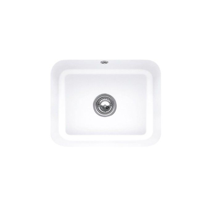 Villeroy & Boch Evier 1 bac VILLEROY ET BOCH Cisterna 60C CeramicPlus avec vidage automatique