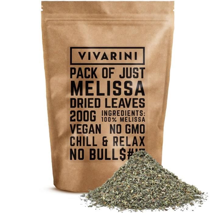 Herbe De Mélisse (Mélisse) En Vrac - 200g - Marque Ziółko - Neuf Sous Sachet