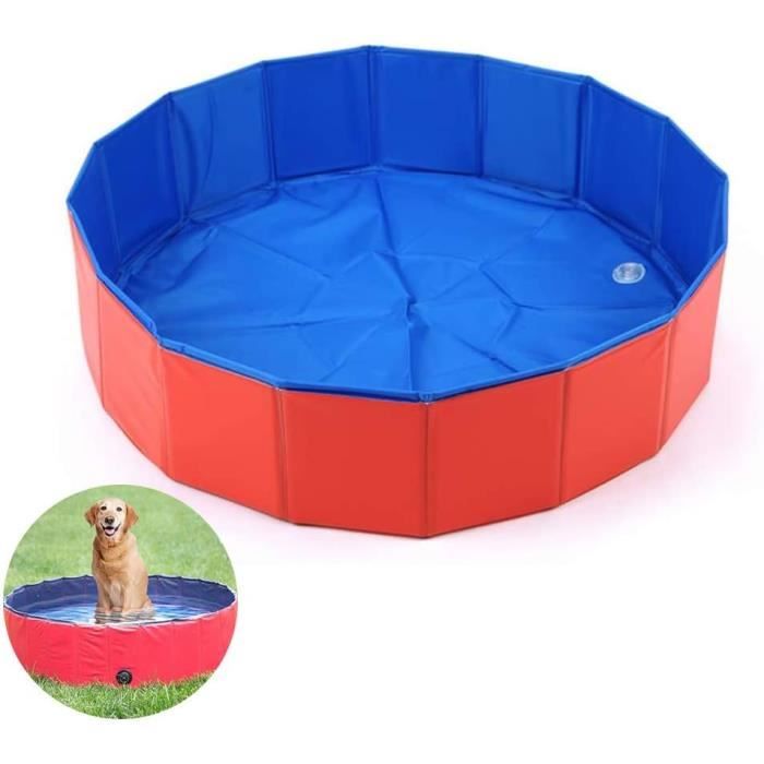 Meilleurs prix pour Piscine Pliable pour Chien Baignoire, Portable Bassin de Baignade pour Chat Chiot/Chien, Convient ,60x20cm