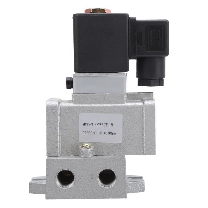 Électrovanne Hydraulique - Bobine Avec Trou Intérieur 13mm, Hauteur 38mm - Tensions AC220V, DC12V, DC24V (version 24V Fournie)