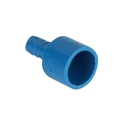 Blue-25mm to 16mm -Connecteurs de réduction de tuyau PVC diamètre