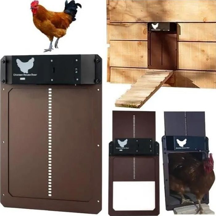 Meilleurs prix pour Porte De Poulailler Automatique Sensible à La Lumière étanche IP44